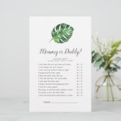 ワイルドトロピカルパームのママまたはダディーゲーム (スタンド正面)