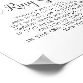 ワイルドトロピカルパームザリングや輪ゲームサイン ポスター (角)