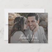 ワイルドトロピカルパームフォトサンキューカード サンキューカード (正面)