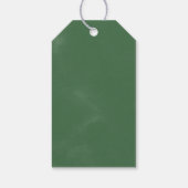 ワイルドトロピカルパーム結婚の歓迎 ギフトタグ (裏面)