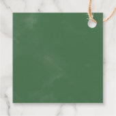 ワイルドトロピカルパーム赤ちゃんシャワーありがとう フェイバータグ (裏面)