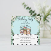 ワイルドドリームサファリアドベンチャーバースデーパーティー 招待状 (スタンド正面)