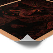 ワイルドナイトシフト – こうもり、シベット&バオバブ ポスター (角)