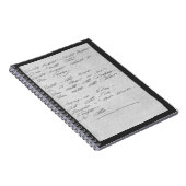 ワイルドナイト、ワイルドナイト原稿 ノートブック (右側)