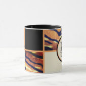 ワイルドナナアニマルプリントギフトマグ マグカップ (中央)