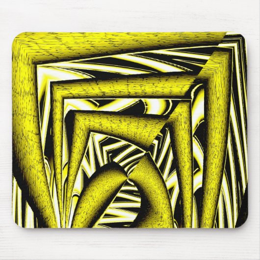 ワイルドニーイエロー… マウスパッド (正面)