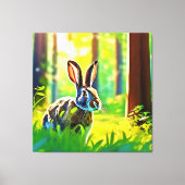 ワイルドハレの森 キャンバスプリント (正面)