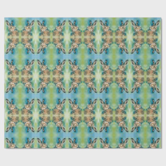 ワイルドハレシーバーンスパステルアート ラッピングペーパー (フラット)