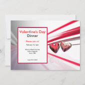 ワイルドハートバレンタインデーディナー 招待状 (正面)
