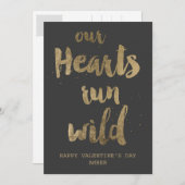 ワイルドハートバレンタイン葉書 シーズンカード (正面/裏面)