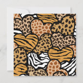 ワイルドハートブライダルシャワー招待 招待状 (裏面)