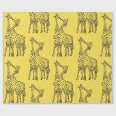 ワイルドハートラッピング紙 ラッピングペーパー (フラット)