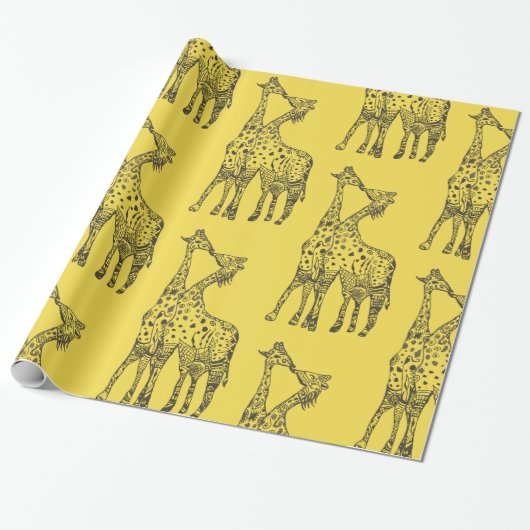 ワイルドハートラッピング紙 ラッピングペーパー (アンロールド)