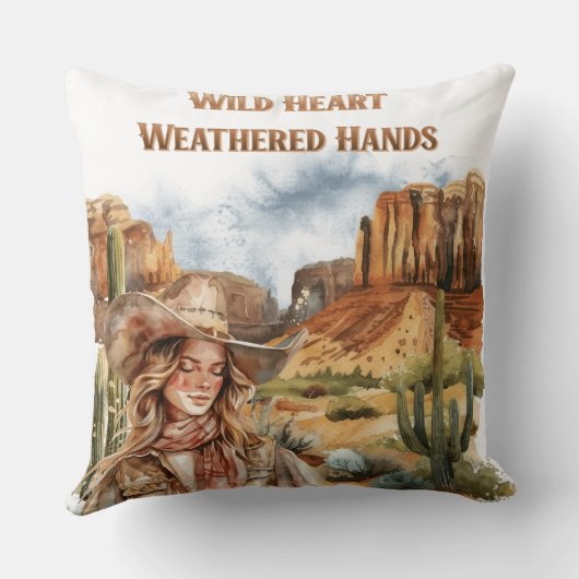 ワイルドハート クッション (裏面)