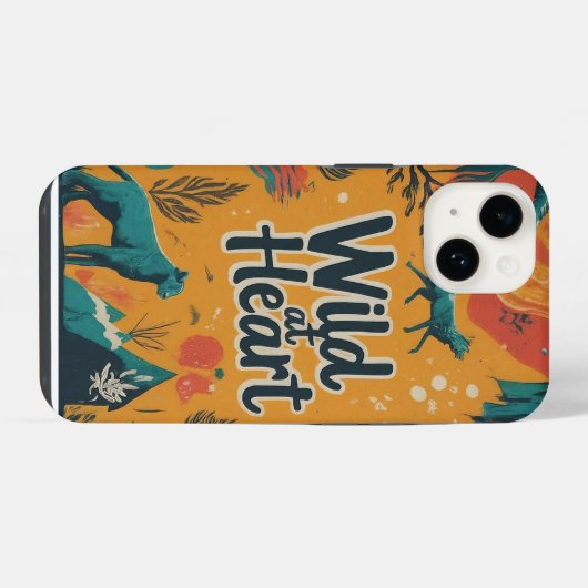 ワイルドハート iPhoneケース (裏面横)