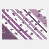 ワイルドバイオリッツ水彩手絵を描形 ラッピングペーパーシート (正面2)