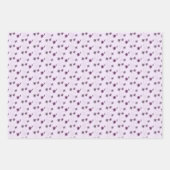 ワイルドバイオリッツ水彩手絵を描形 ラッピングペーパーシート (正面3)