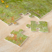 ワイルドバイソン・オクラホマ。クリスマスの挨拶 ジグソーパズル (側面)