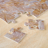 ワイルドバックディアビッグ〔雄ジカの〕枝角スノースノースウィーンフォレストアートパズル ジグソーパズル (側面)