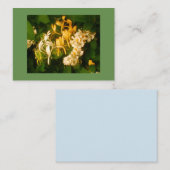 ワイルドバラとハニーサックル 名刺 (正面/裏面)