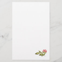 ワイルドバラの水色 便箋