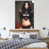 ワイルドバラの裁判083 キャンバスプリント (インサイチュ (寝室))