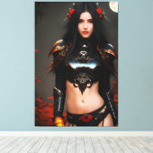 ワイルドバラの裁判083 キャンバスプリント (インサイチュ (ウッドフロア))