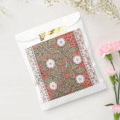 ワイルドバラアートイラストレーションフラワーヴィンテージ フェイバーバッグ (封をした状態)