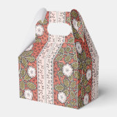 ワイルドバラアートイラストレーションフラワーヴィンテージ フェイバーボックス (裏面サイド)