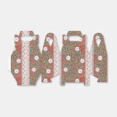 ワイルドバラアートイラストレーションフラワーヴィンテージ フェイバーボックス (折り畳みなし)