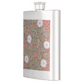 ワイルドバラアートイラストレーションフラワーヴィンテージ フラスク (左)