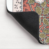 ワイルドバラアートイラストレーションフラワーヴィンテージ マウスパッド (コーナー)