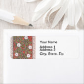 ワイルドバラアートイラストレーションフラワーヴィンテージ ラベル (インサイチュ)