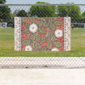 ワイルドバラアートイラストレーションフラワーヴィンテージ 横断幕 (インサイチュ)