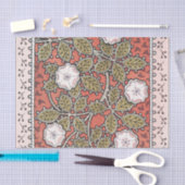 ワイルドバラアートイラストレーションフラワーヴィンテージ 薄葉紙 (クラフト)