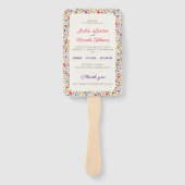 ワイルドバラウッズエキゾチック花ガーデン結婚ズ ハンドファン (正面)