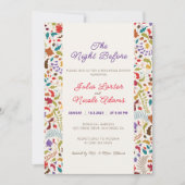 ワイルドバラウッズエキゾチック花ガーデン結婚ズ 招待状 (正面)