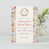 ワイルドバラウッズエキゾチック花ガーデン結婚ズ 招待状 (スタンド正面)