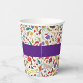 ワイルドバラウッズエキゾチック花ガーデン結婚ズ 紙コップ (右)