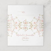 ワイルドバラカントリーウェディング プレイスカード (外部開封)