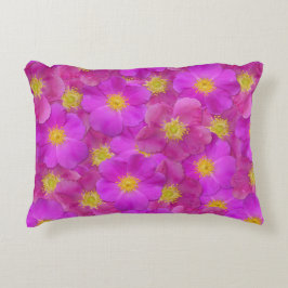 ワイルドバラシームレスパターン アクセントクッション