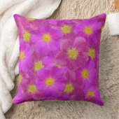 ワイルドバラシームレスパターン クッション (ブランケット)