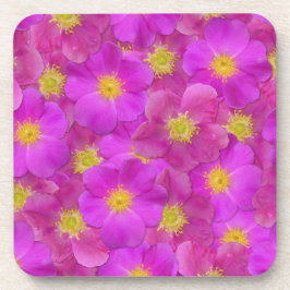 ワイルドバラシームレスパターン コースター