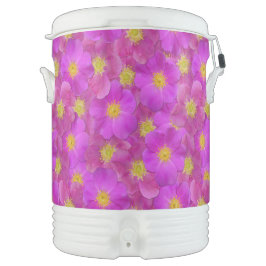 ワイルドバラシームレスパターン ドリンククーラー