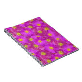 ワイルドバラシームレスパターン ノートブック (右側)