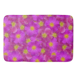 ワイルドバラシームレスパターン バスマット