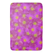 ワイルドバラシームレスパターン バスマット (正面縦)