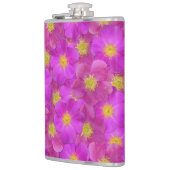 ワイルドバラシームレスパターン フラスク (左)