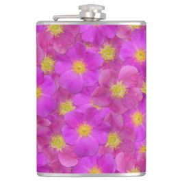 ワイルドバラシームレスパターン フラスク