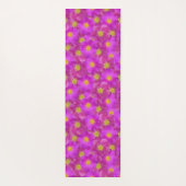 ワイルドバラシームレスパターン ヨガマット (裏面)